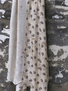 Mutedance 25 Spring/Summer Linen/Silk Printed Long Skirt MD-MD25SS117-HOARY MD25SS113